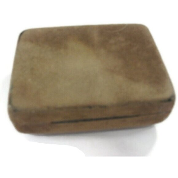 Swank Tiger Eye Cufflinks Mesh Set Gold Tone Wedding Tux Vintage IOB - Picture 6 of 16